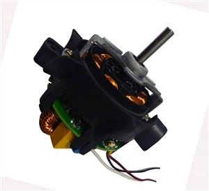 Plaukų džiovintuvo tvarkyklės variklis be šepetėlių